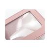 Portable Wedding Favor  PU Leather Suitcase Travel Luggage Name Label Tag Baggage Bag Tag
