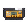 Smart Charge Controller Photovoltaic Power Generation Automatic Control Equipment 12V 24V 30AYellow