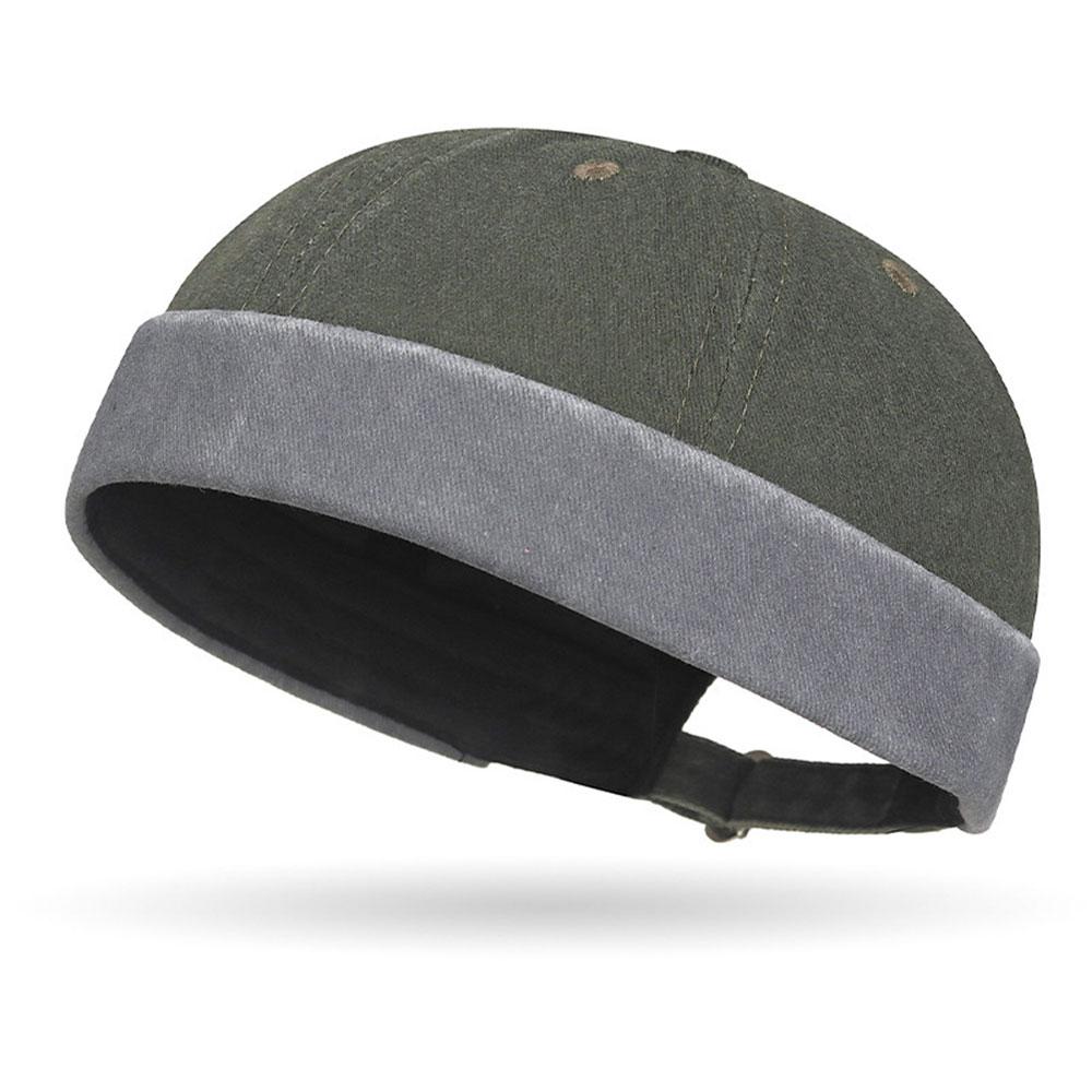 Hip Hop Beanie Hat Summer Hats Brimless Beanie Hat Women Skullies Cap Hip Hop Hats Portable Multipurpos Street Men's Vintage Hat
