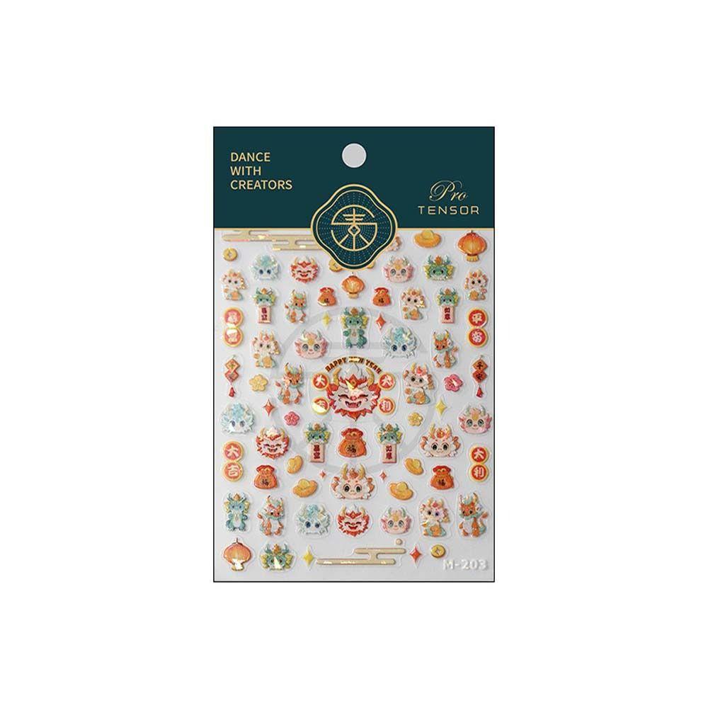 

Manicure Ornaments Dragon Nail Stickers Nail Accessories Chinese Nail Decorations Nail Salon Dragon