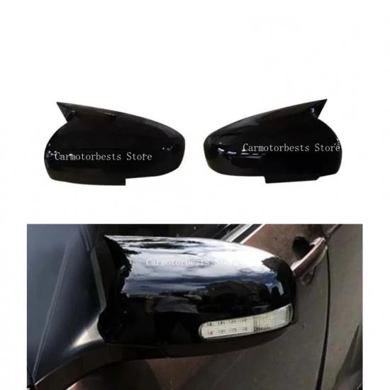 Fit For Suzuki Swift 2018-2025 Car Rearview Side Mirror Cover Wing Cap Rear View Case Trim Carbon Fiber 2018 -2025