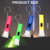 100Pcs Mini Flashlight Keychain Bulk Led Flashlight Keychains Portable Key Ring Light Torches Small Flashlights Keychain Light A