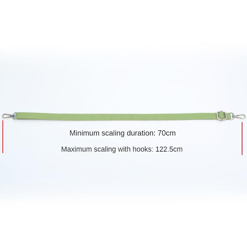 20mm Wide Canvas Bag Accessories Shoulder Strap Thickened Adjustable High Quality Bronze Buckle Shoulder Bag Strap Wholesale