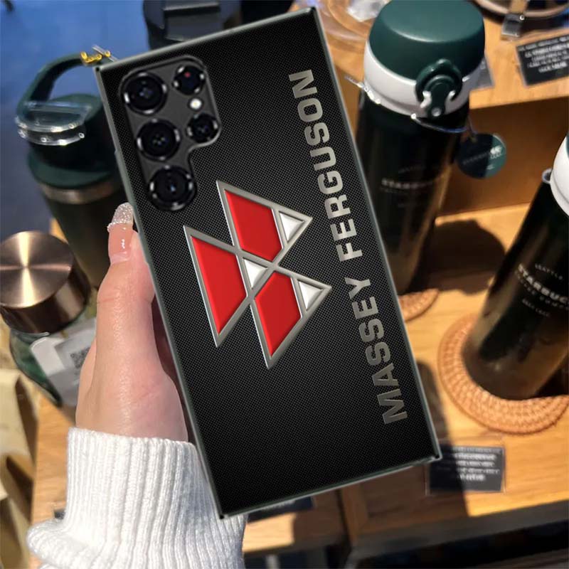T-Tractor Farm Cases Phone Case for Samsung Galaxy S26 Ultra S25 Edge S24 S23 FE S21 Plus S20 S22 S10 Cover TPU Capa Shell Shock
