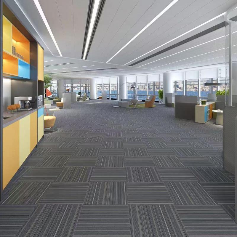 Anti-Slip Wear-Resistant Patchwork Carpet for Offices, Billiards Halls, Hotels, and Commercial Spaces