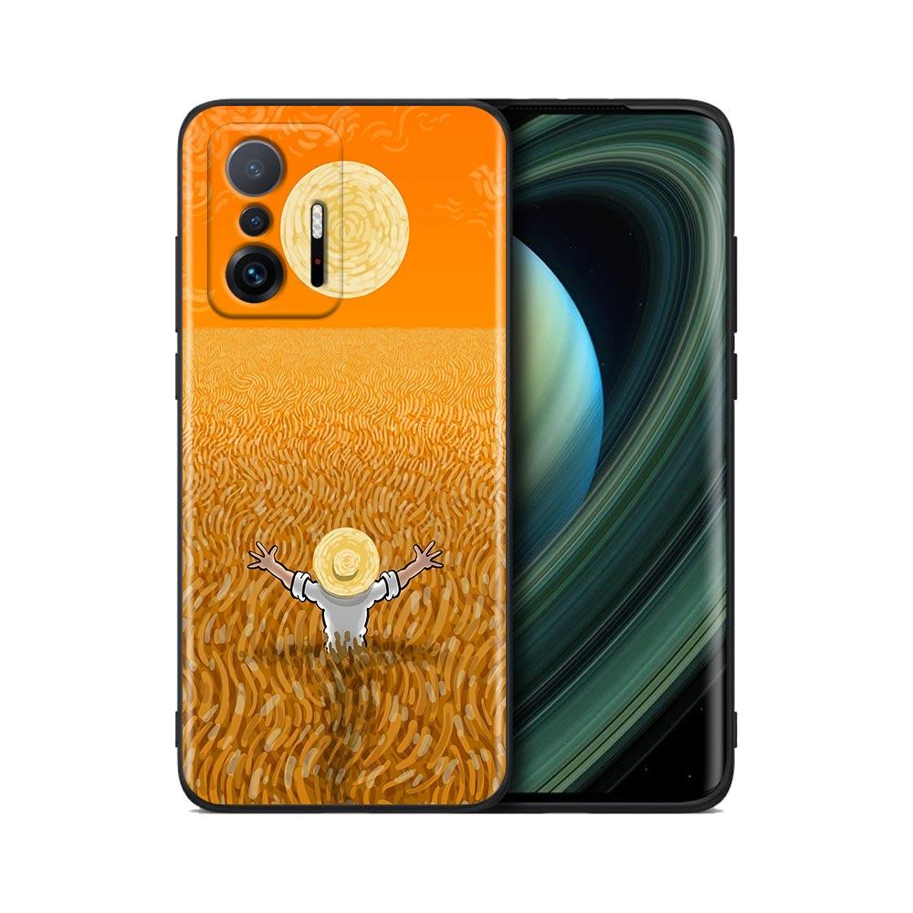 

Чехол для телефона с 3D рельефом Ван Гога и комиксами для Xiaomi Mi 12 12X 11T X4 NFC M3 F3 GT M4 Pro Lite NE 5G Poco M3 M4 X4, черный чехол Fundas Poco X4 Pro 5G