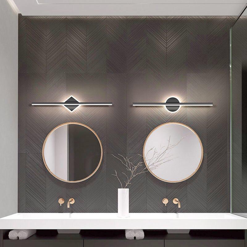 Modern Minimalist LED Wall and Vanity Light for Bath, Bedroom, or Dressing Table