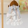 Puppy Dog Shirt Strap Skirt Set Teddy Pomeranian Small and Medium Dogs Universal Princess Style Dress Pet Clothes