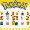 Hot Pokemon Anime Figures Pikachu Toys Model Charmander Psyduck Squirtle Jigglypuff Bulbasaur Kawaii Collect Dolls Kids Gift