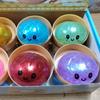 1-12P Push Bubble Colorful Dumpling Squishes Stress With Steamer Cute Anxiety Toy Soft Decompression Dough For Adults Prospector