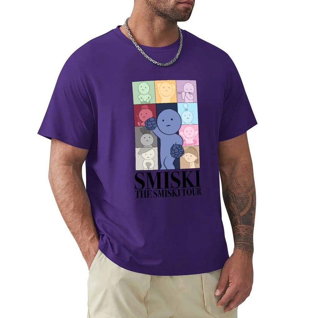 Smiski Eras T-Shirt Aesthetic clothing customs t shirts for men cotton 71772