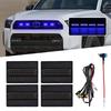 LED Daytime Running Lights for 25 Toyota 4Runner Models - TRD SR5 Grille, Small Yellow