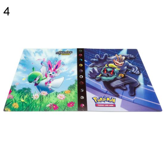 240 Sheets Pokemon Cards Playing Album Book Folder List DIY Collection Holder