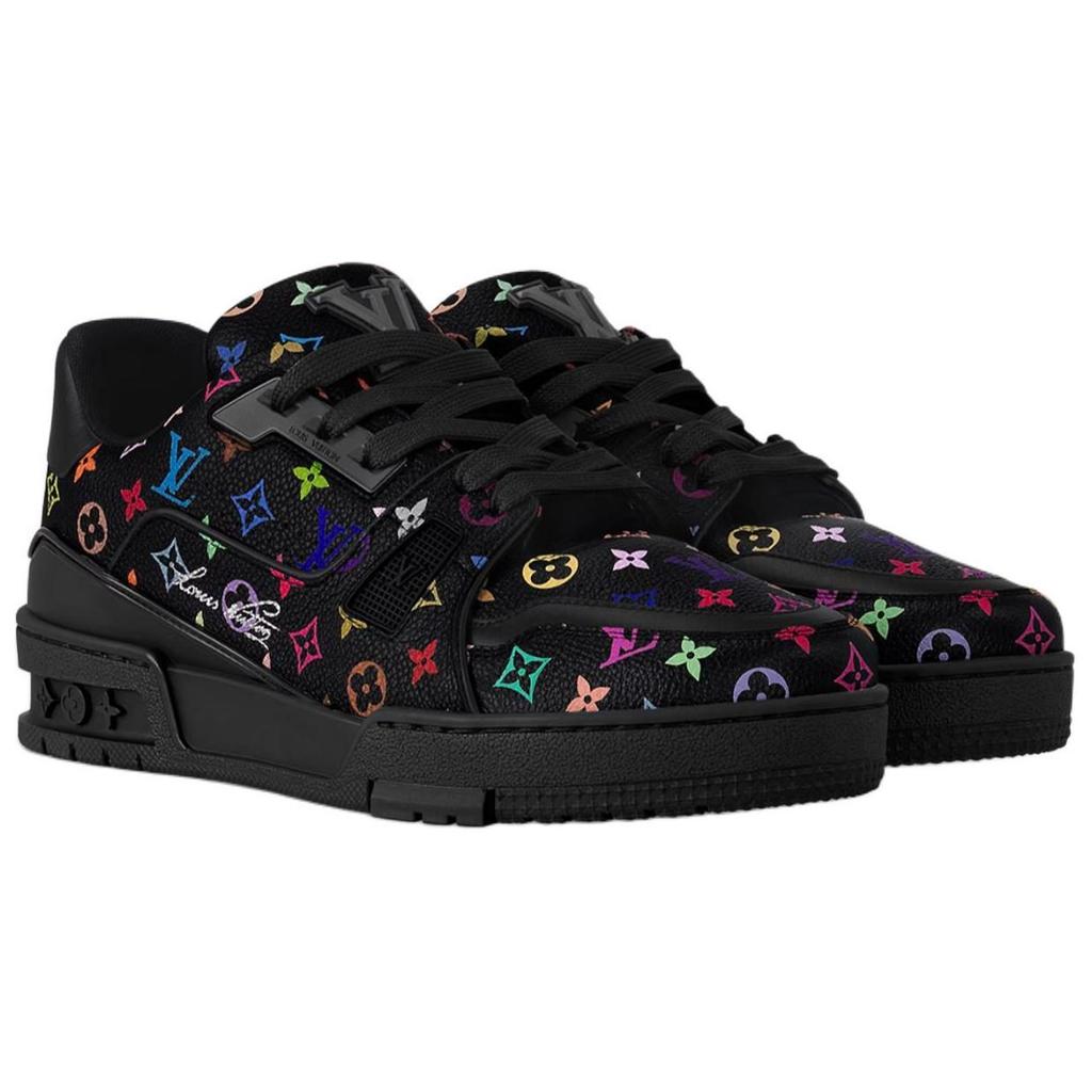 Louis Vuitton Takashi Murakami x Louis Vuitton Trainer 'Black' 1AHEKZ