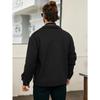 Giacca Sovraccamicia da Uomo Bordo con Zip e Tasche a Patta Cappotto Casual