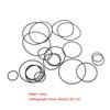 20Pcs 1.5mm Cassette Tape Rubber DVD Cassette Tape Recorder Turntable Strap Belt Durable Rubber Belts