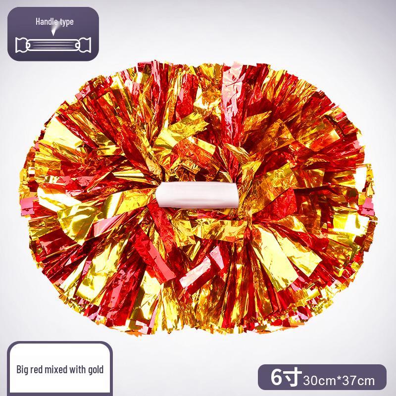 Cheerleading Hand Flower Pom Poms for Dance and Performance