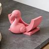 Drain Rack 3D Bird Shape Hanging Sponge Holder with Open Drainage System Upright Dry Kitchen Sponge Organizer