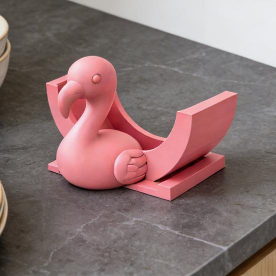 Drain Rack 3D Bird Shape Hanging Sponge Holder with Open Drainage System Upright Dry Kitchen Sponge Organizer