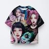 Summer Girl Clothes Kpop Devil Hunter Cartoon T-shirt Fun Gift for Fans Harajuku Cool Children's T-shirt Summer Top 2025