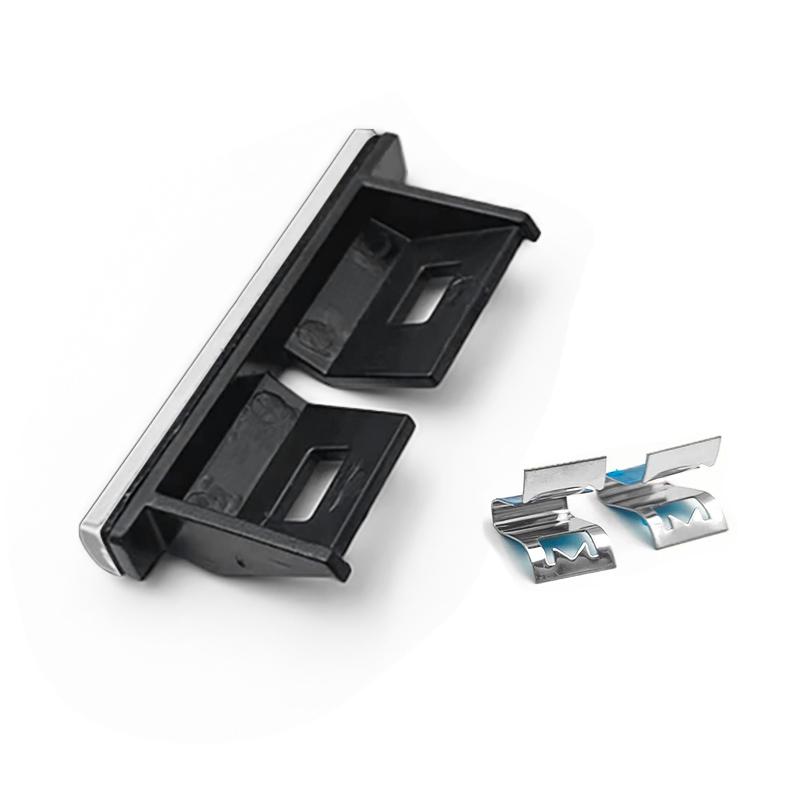 Auto Kühlergrill Emblem Karosserie Heckklappe Dekoration Aufkleber QUATTRO Emblem für Audi Q2 3 Q5 Q7 Q8 A3 A4 A5 A6 A7 R8 B5 B6 TT