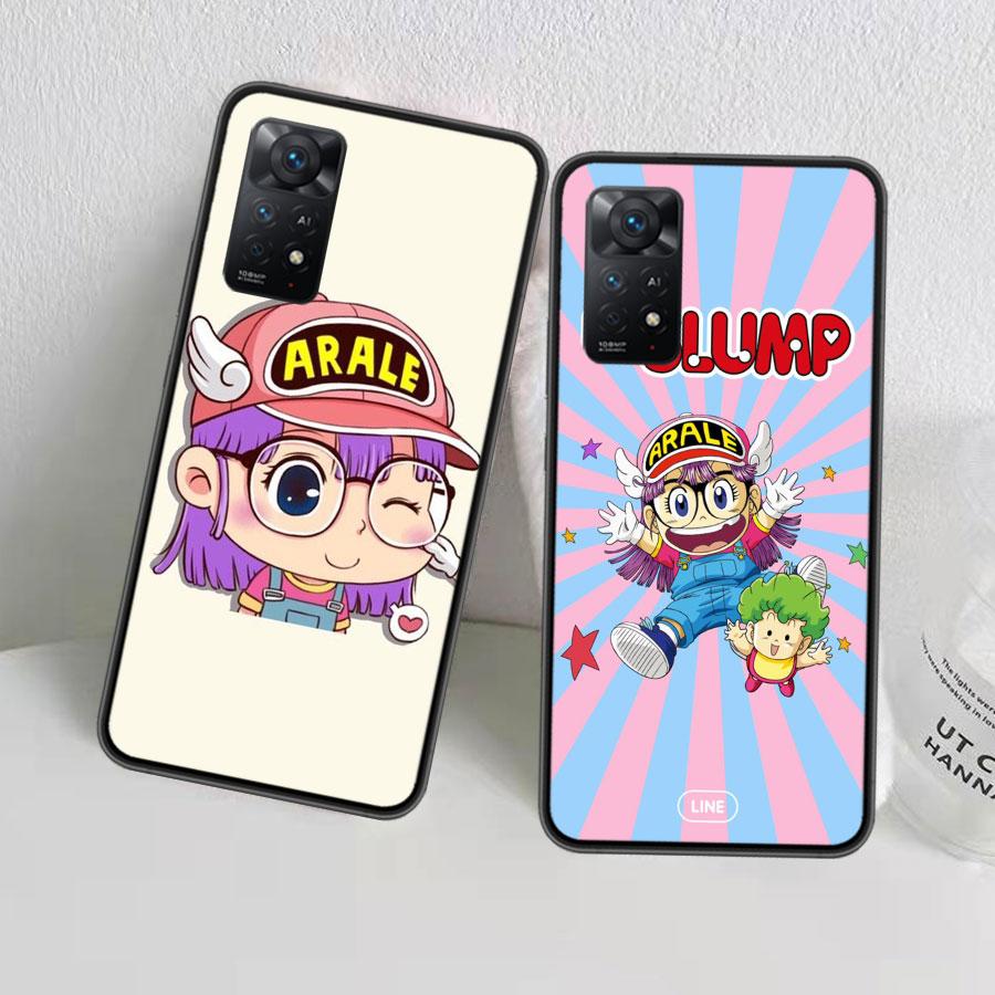 Dr.SLUMP ARALE CHAN Phone Case For Xiaomi Redmi Note 12 Plus 12S 11 11T Pro 5G 11E 11S 4G 10 10S 9 9S 9T 8 8T 7 6 5 Cover Shell