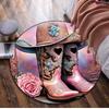 Cowgirl Boots Hat Circular Rug Office Decorative Carpet For Living Room Bedroom Door Mat Floor Carpet Computer Chair Area Rug