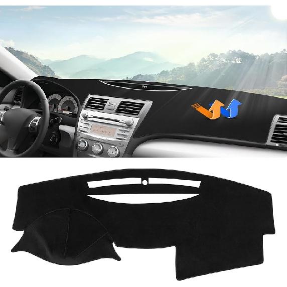 Autorder Dashboard Cover Mat For 2002-2005 Dodge Ram 1500 & 2003-2005 2500/3500 Accessories Dash Cover Flannel Dash Mat Sunshade Glare UV Rays