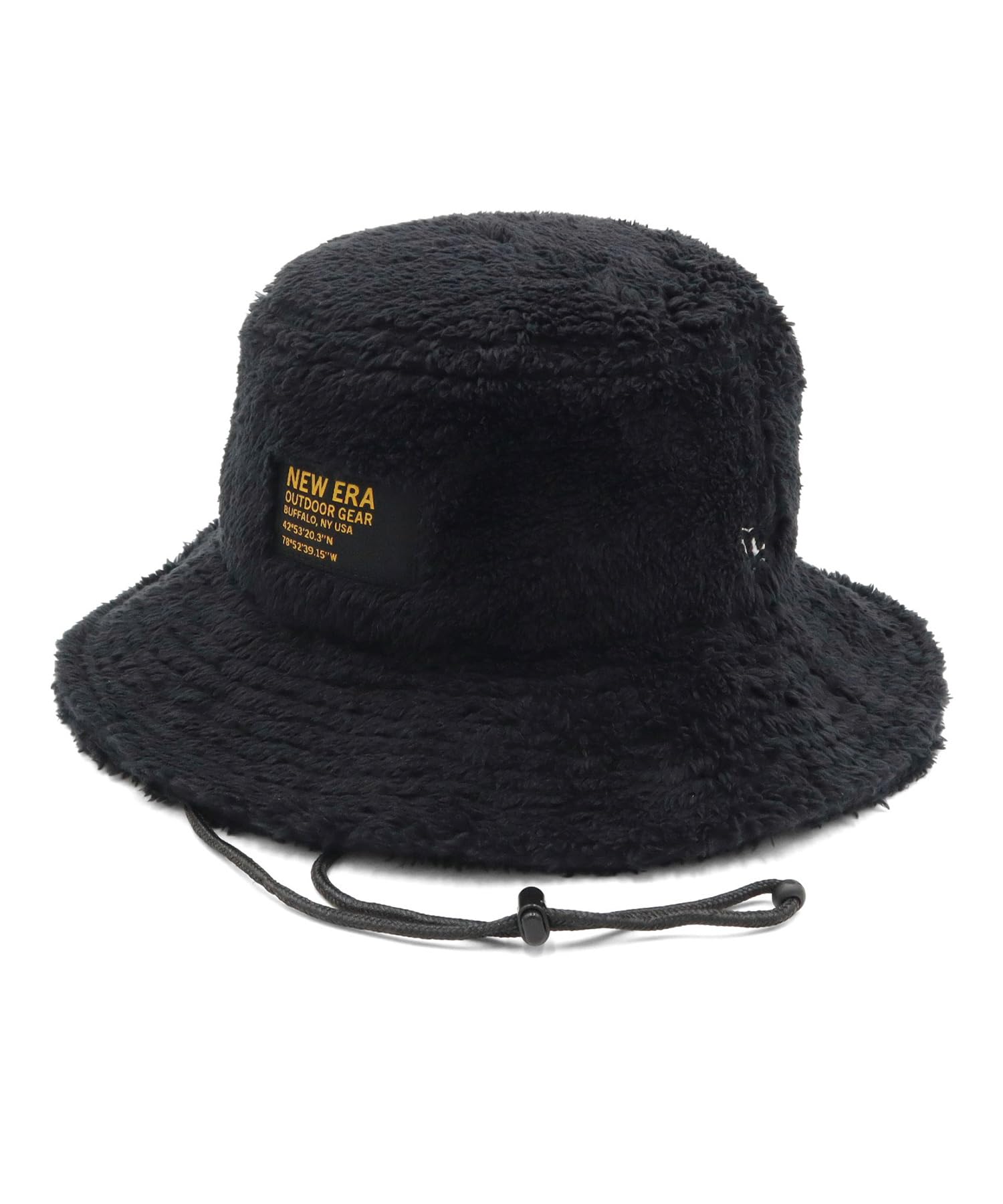 

[New Era] Шляпа для приключений на открытом воздухе, Флис норки Боа, Черный, SM OD ADVLT MINK FLEECE BLK