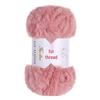 Coarse Faux Fur Yarn Ball for Handmade Long Hair Mink Hats and Scarves DIY Kit