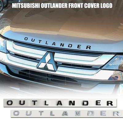 Cyxmtz1 3D Letters Hood Emblem Logo Badge Car Stickers Styling Car Accessories Wording For Pajero Outlander XL Montero