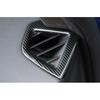 L&R Air Outlet Steel Vent Trim For Cadillac CT5 2020-2024 Dashboard Carbon Fiber