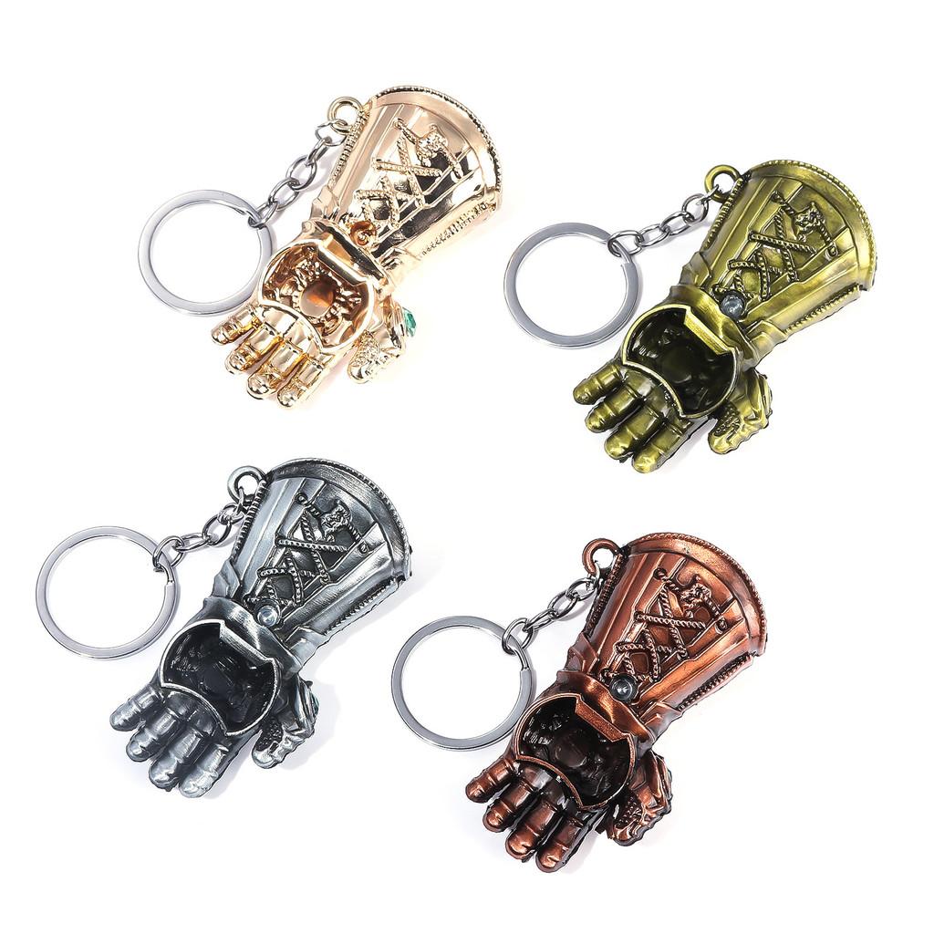 Marvel Avengers Thanos Infinity Gauntlet Bottle Opener Metal Keychain Gift For Parties