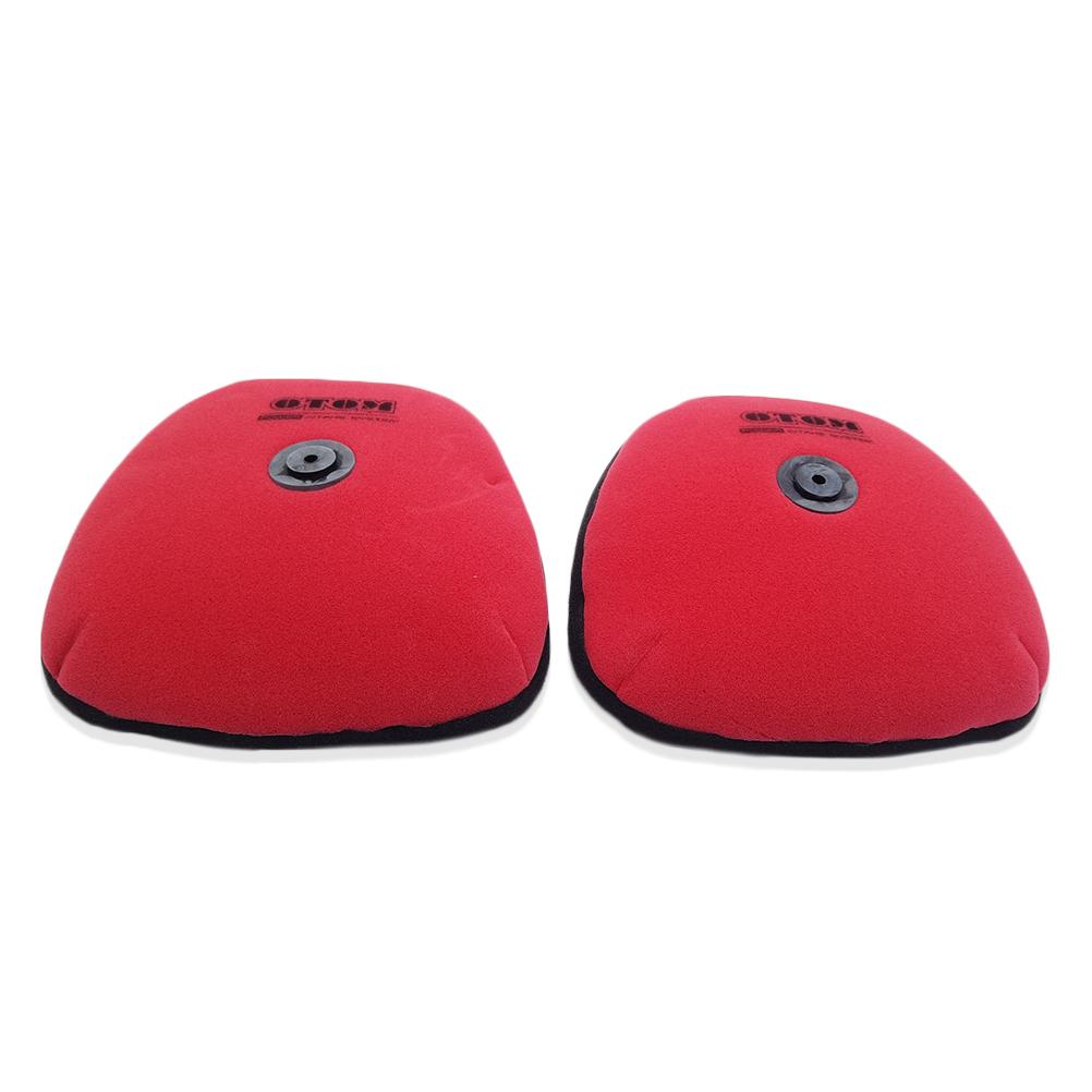 OTOM YZF WRF 250 450 Motorcycle 4 Pcs Air Filter  For YAMAHA YZ250F YZ450F YZ125 Element Dual Foam Layer Sponge Cartridge 01-26