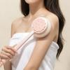 Non-Slip Grip Bath Brush 2 In 1 Shower Loofah Sponge Skin-friendly Body Scrubber  Home Use