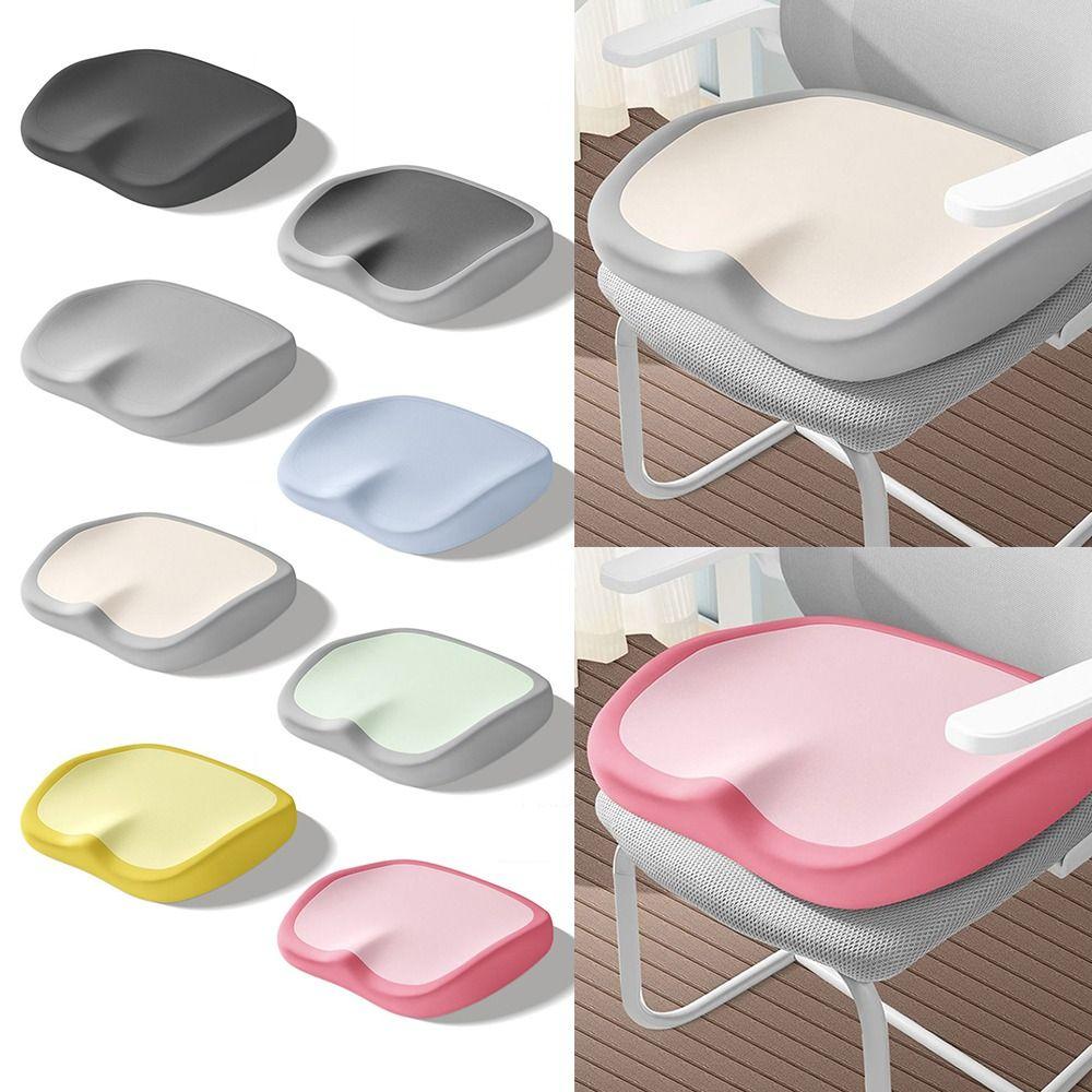 Soft Memory Foam Seat Cushion Support Hip Long Sitting Massage Cushion Pad Non-Slip Office Chair Cushions Car