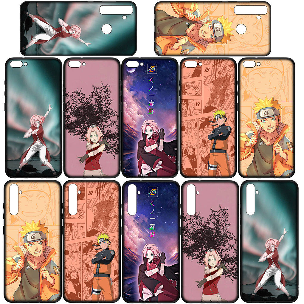 Phone Case for iPhone 17 15 16 Plus X Redmi Note 14 12 11 13 Pro Max Huawei P30 P20 Lite OPPO A60 A40 A80 A18 A16 A54 Haruno Sakura Anime Naruto Cover