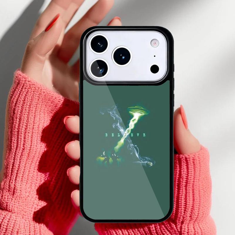 

The X Files TV Series Bumper Phone Case for iPhone 17 Air 16e 15 14 13 Pro Max Back Cover for 12 11 Pro Coque iPhone 13 Pro Max