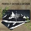 MOUNTAIN COMPASS PINE TREES AL Sign  Vintage Durable Metal Plaque Wall Decor Outdoor Adventure Home Office Bar Man Cave Wall A