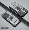 For Xiaomi Redmi Note 13 4G Case Slide Camera Phone Case Xiaomi Redmi Note 13 Pro 4G Cover Armor PC Shockproof Metal Stand Cover