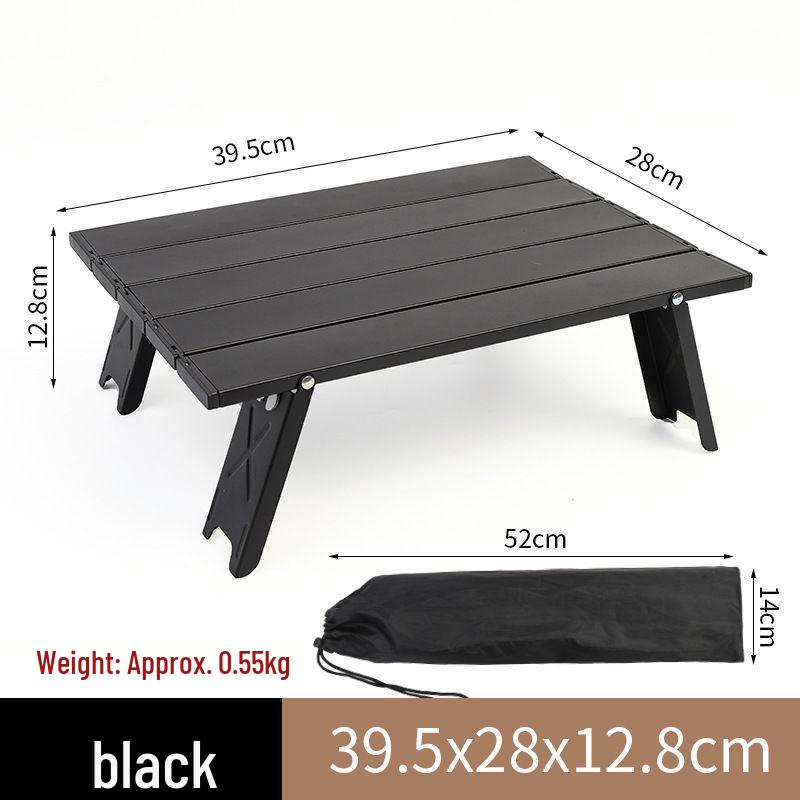 Ultra-Light Portable Mini Aluminum Folding Table for Outdoor Camping and Picnics