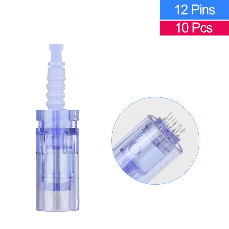 

Комплект сменных игольчатых картриджей с байонетным портом Derma Pen, электрическая микроигла, сменные одноразовые иглы для Dr.pen A6 10-Pack