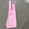 Anti-fouling Black Blue Grey Pink Tablet Drawing Glove Painting Glove Two Finger Glove Art Supplies