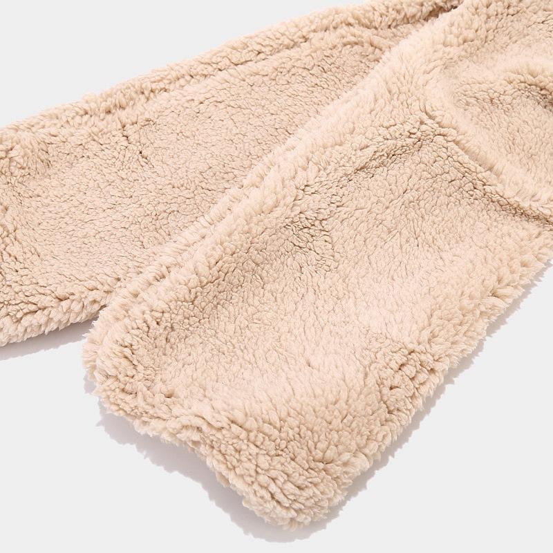 Căciulă de Iarnă Eșarfă Dintr-o Bucată Călduroasă Căptușeală Pluș Urechi de Urs Căciuli Protecție Gât Bonete Eșarfe pentru Femei Fete Căciuli Skullies Rezistente la Vânt Căciulă Călduroasă de Iarnă