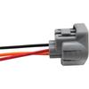 HiSport Fog Light Turn Signal Connector Pigtail 3 Wire compatible with Nissan Mazda Subaru 1PCS
