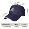 Rwanda Map Flag Baseball Cap Adult Unisex Breathable Polyester Adjustable Casual Hat