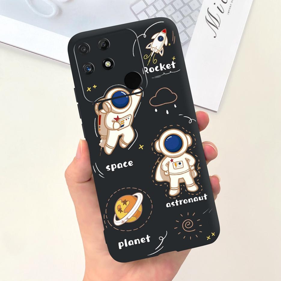 For Realme Narzo 50A Case RMX3430 Lovely Cartoon Cover Soft Silicone Phone Case For Realme Narzo 50i Narzo50A Prime Fundas Coque