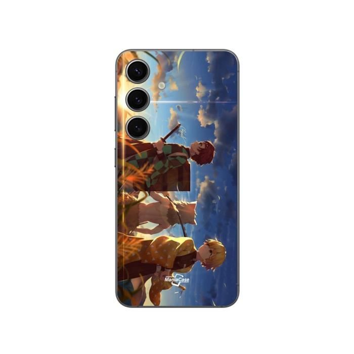 Samsung Galaxy S25 Plus Case Tanjiro Inosuke and Zenitsu Maniacase