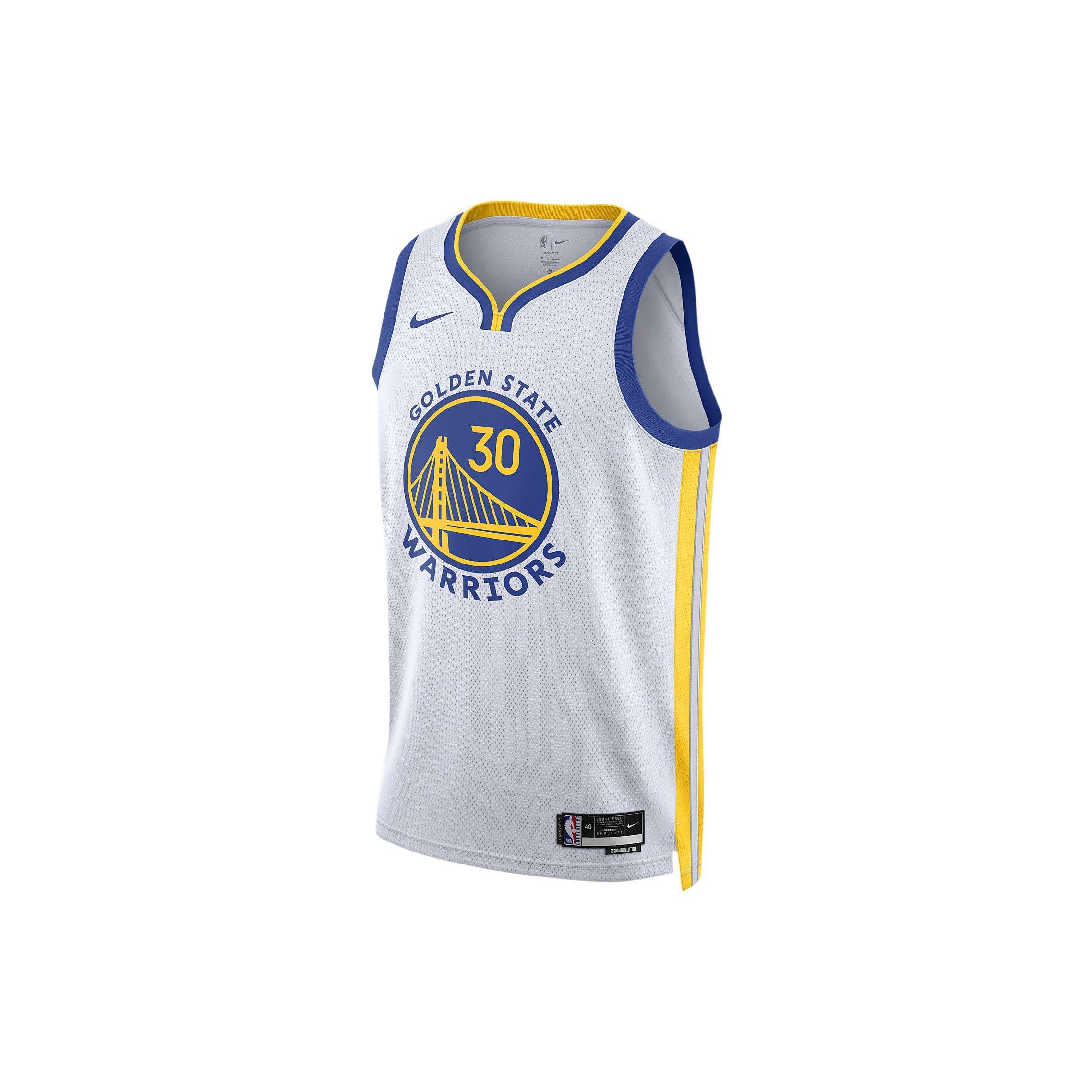 Nike Dri-FIT NBA Golden State Warriors Association Edition Swingman Jersey White DN2077-100 XXL