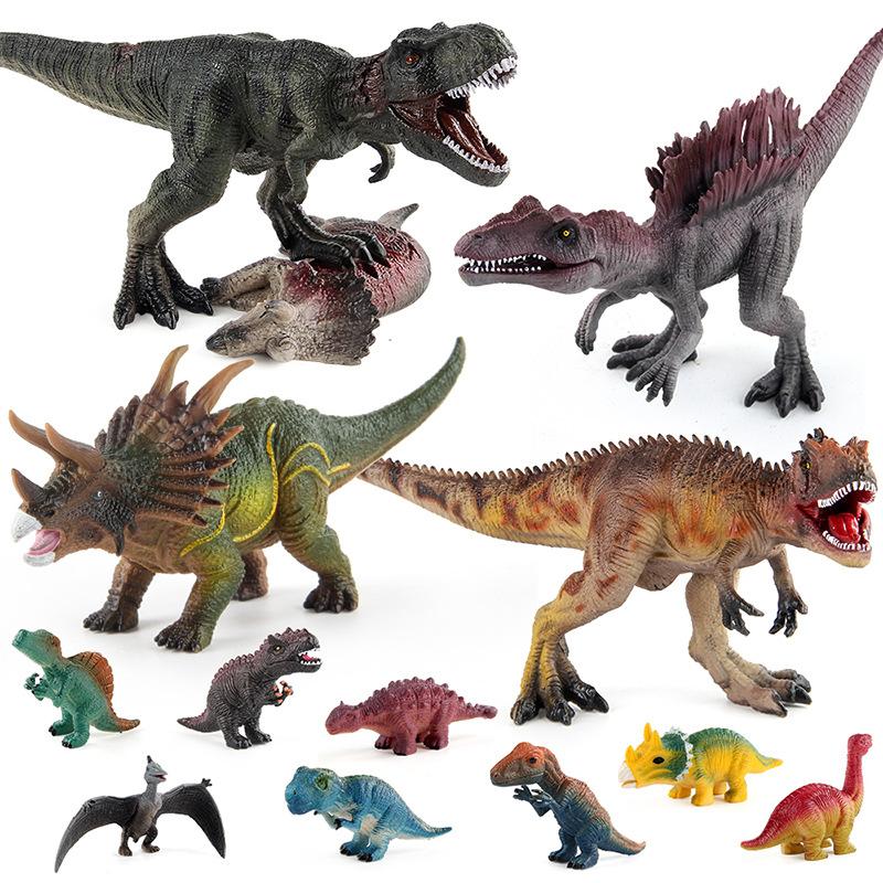 Simulation Dinosaur World Volcano Model Doll Volcano Scene Theme Static Tabletop Ornament Toy
